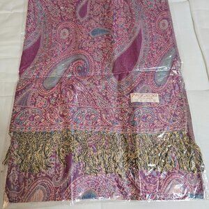 NEW! Paisley Pashmina Summer Shawl
